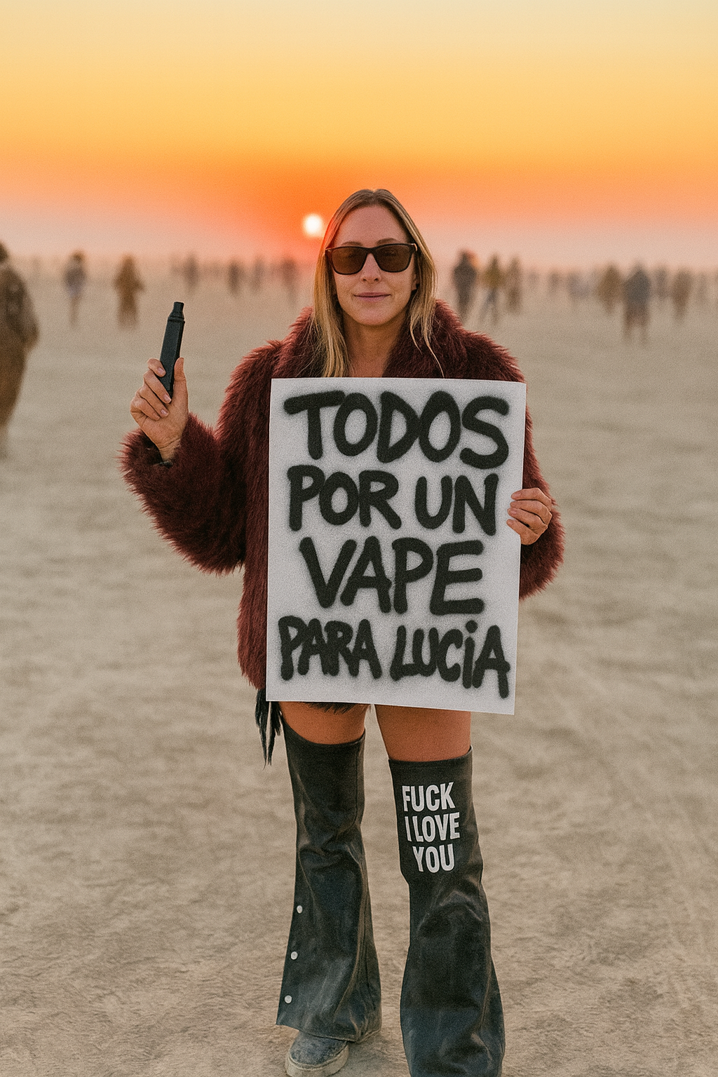 Lucía en modo LOVE RO